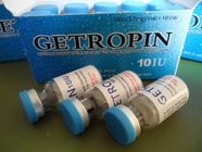 Άσπρη λυοφιλοποιημένη σκονών εξάρτηση Getropin 100iu ορμονών αύξησης Getropin Rhgh εκχύσιμη ανθρώπινη